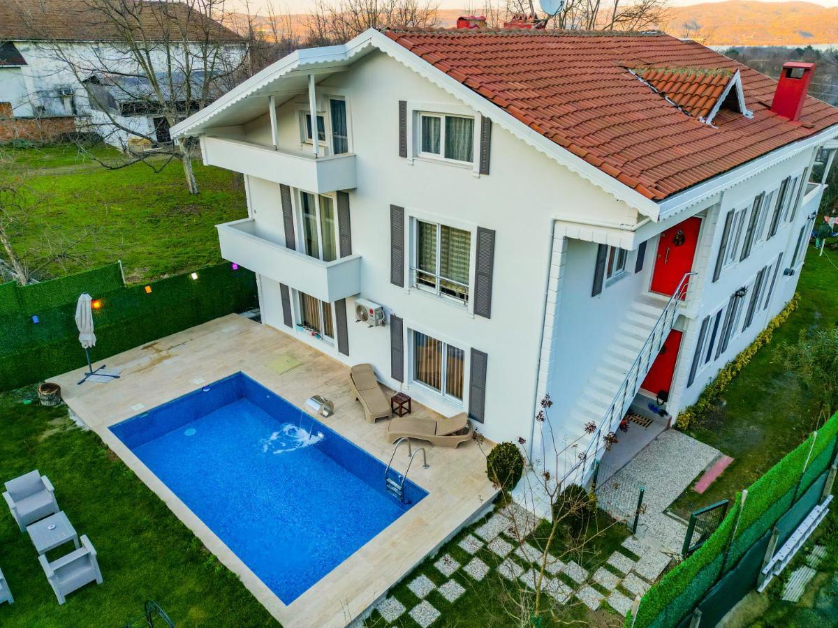 Villa Atlas Muhafazakar Havuzlu, Mustakil Genis Bahceli Сапанджа Екстер'єр фото