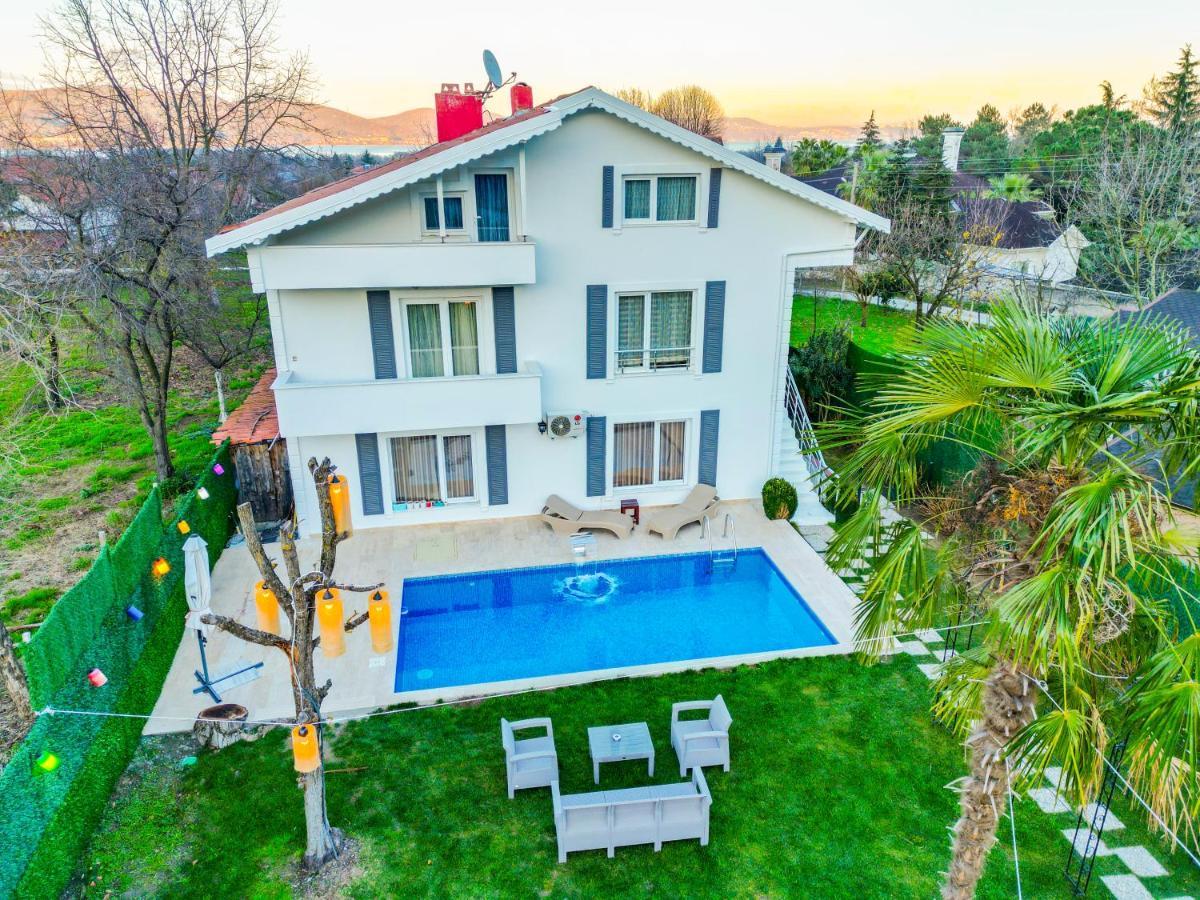Villa Atlas Muhafazakar Havuzlu, Mustakil Genis Bahceli Сапанджа Екстер'єр фото
