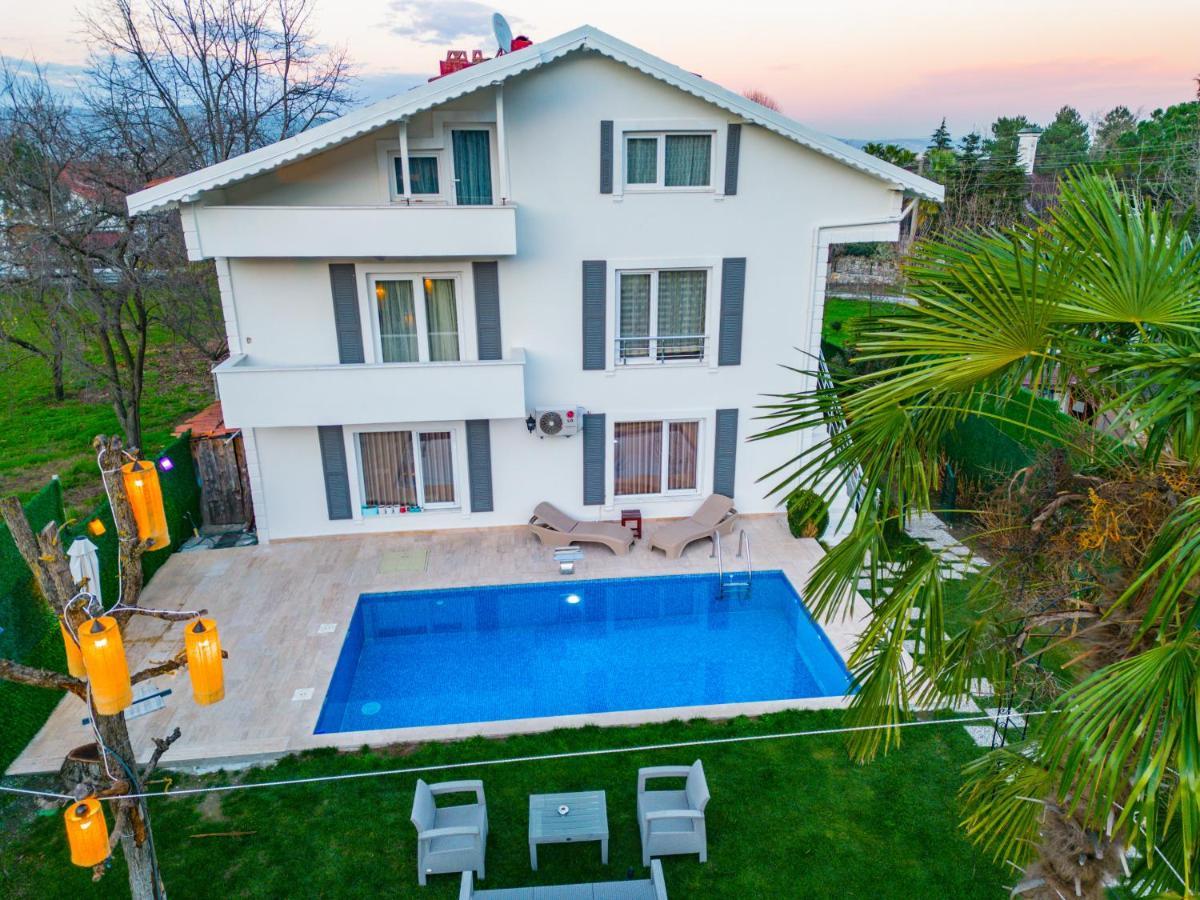Villa Atlas Muhafazakar Havuzlu, Mustakil Genis Bahceli Сапанджа Екстер'єр фото