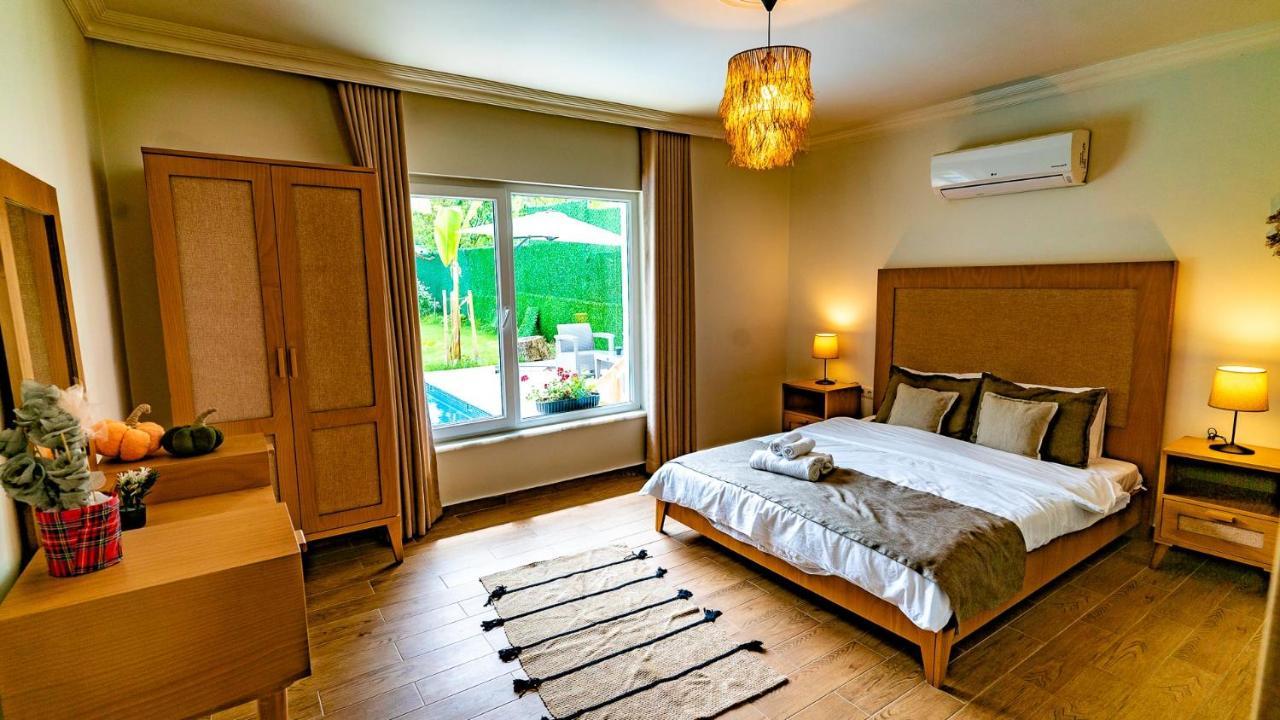 Villa Atlas Muhafazakar Havuzlu, Mustakil Genis Bahceli Сапанджа Екстер'єр фото