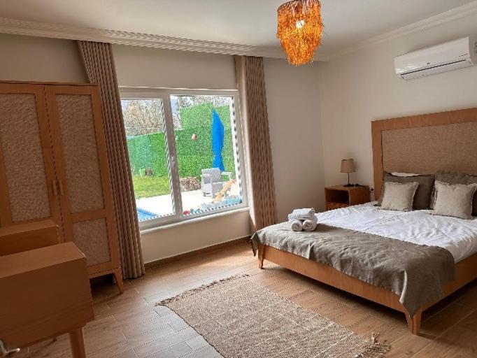 Villa Atlas Muhafazakar Havuzlu, Mustakil Genis Bahceli Сапанджа Екстер'єр фото